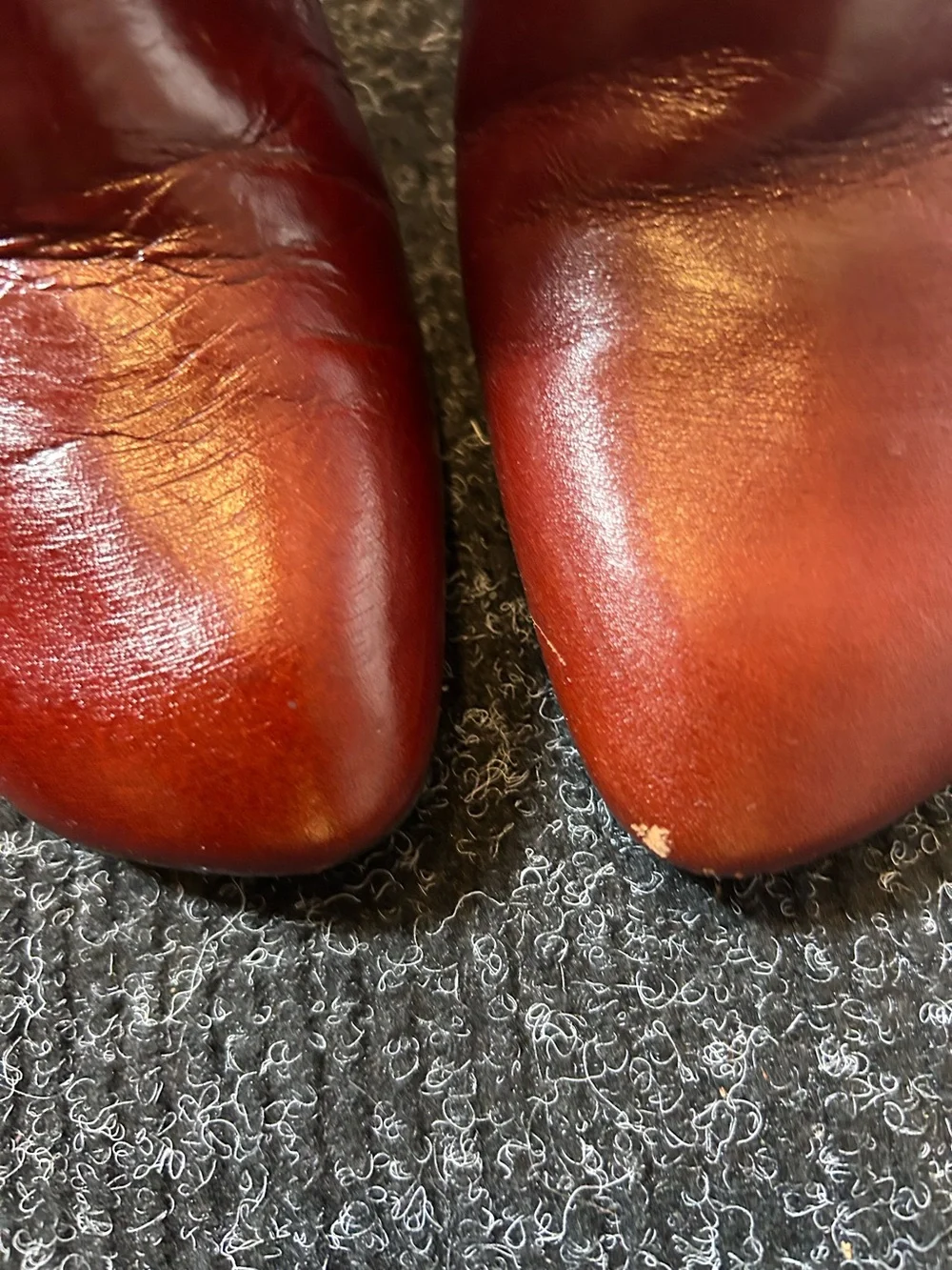 Rag & Bone Mahogany leather Ellis Ankle Boots Size 39